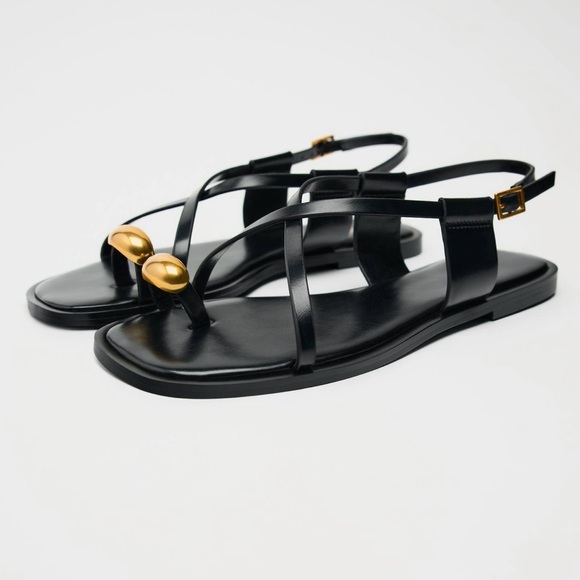 nwt zara sandals - Picture 2 of 3